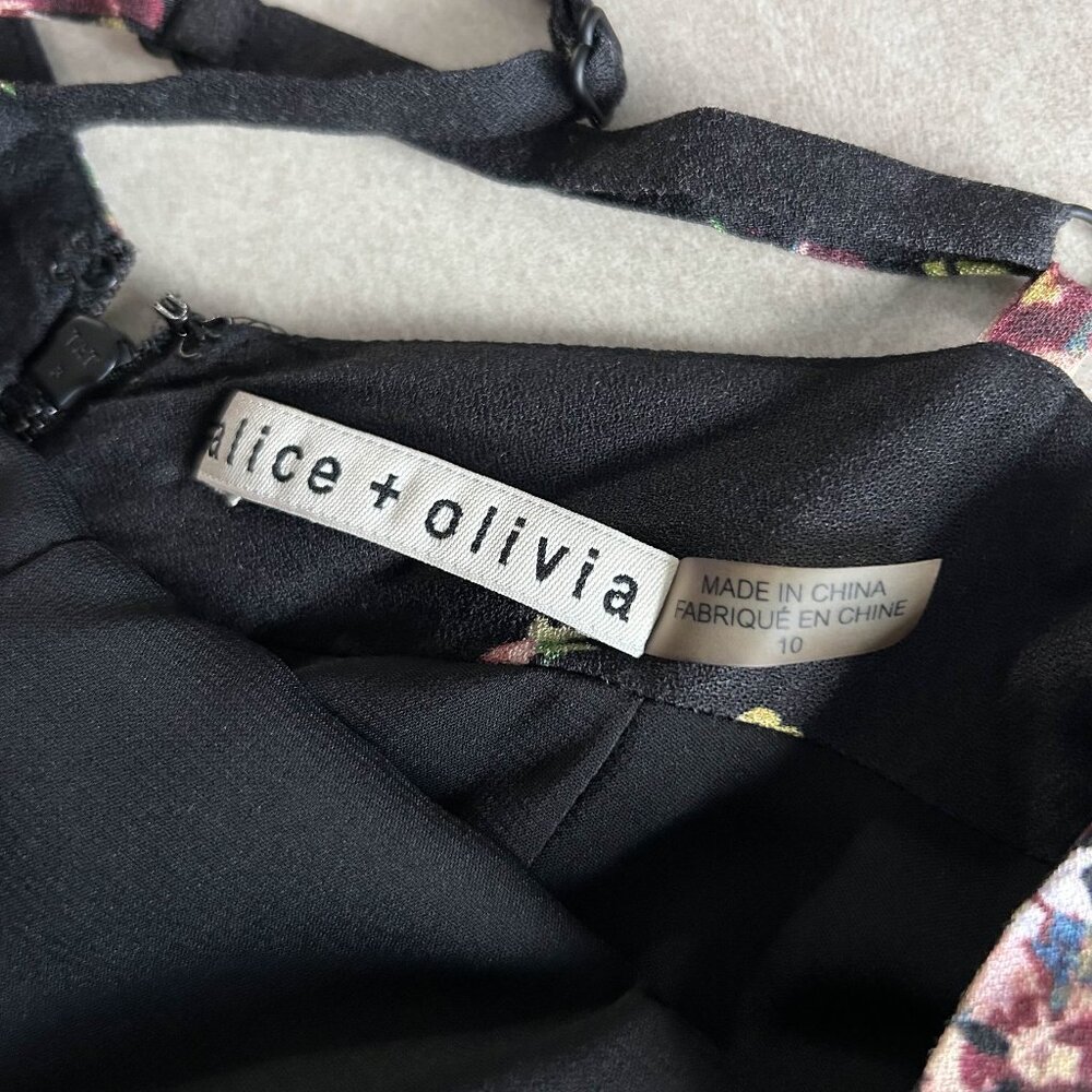 Alice + Olivia Alves Floral Dress ASO Elena Gilbert - Picture 7 of 10